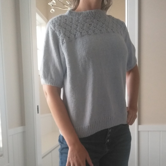 VINTAGE HAND KNIT SWEATER xl (J5) - Picture 3 of 10